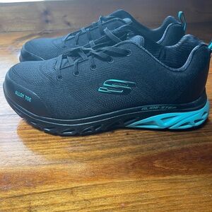 Sketchers composite toe women’s work shoes size 10